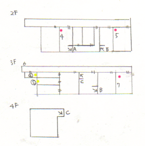 琥珀の城２Ｆ/３Ｆ/４Ｆ